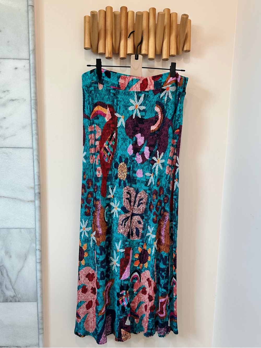 FARM Rio for Anthropologie Maxi Skirt